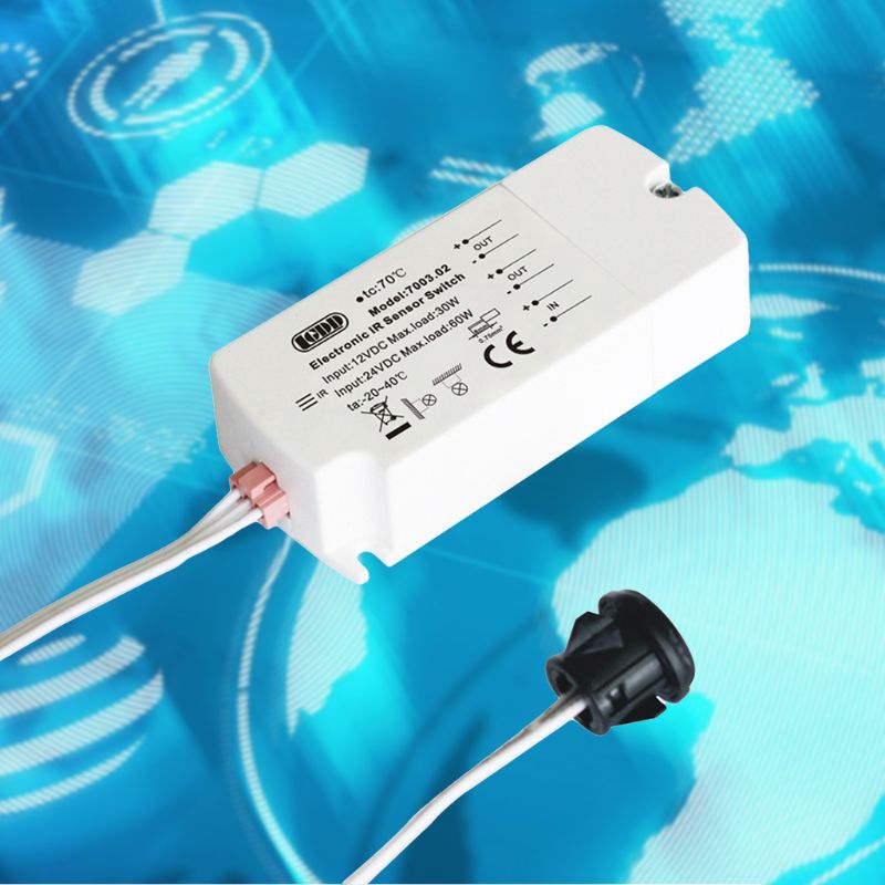 2J` DC12V IR Sensor Switch Hand Wave Infrared Light Switch ...