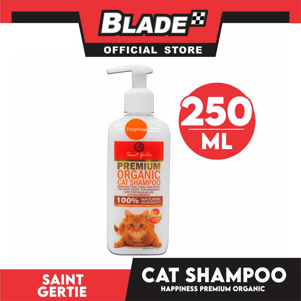Saint Gertie Premium (Happiness Scent) 250ml Organic Cat Shampoo