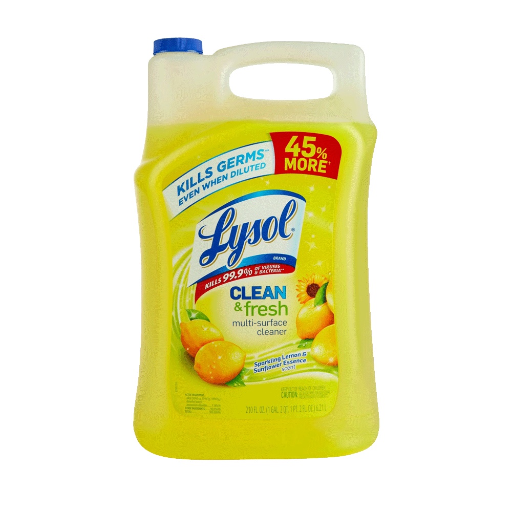 Lysol clean & fresh multi-surface cleaner 1gal (100% original) | Shopee ...