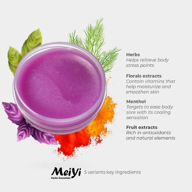 Meiyi Herbs Essentials (FORMERLY Creations Spa Essentials) Massage Rub