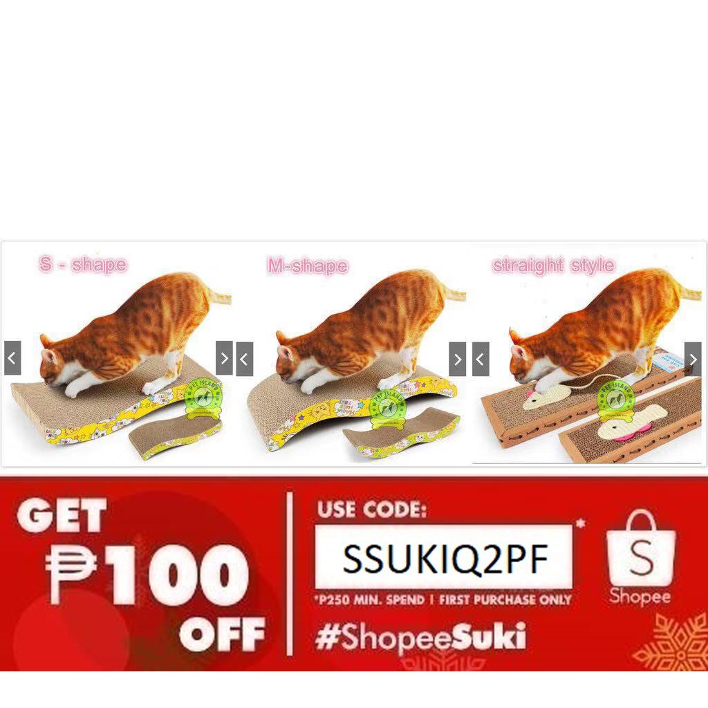 cat scratcher shopee