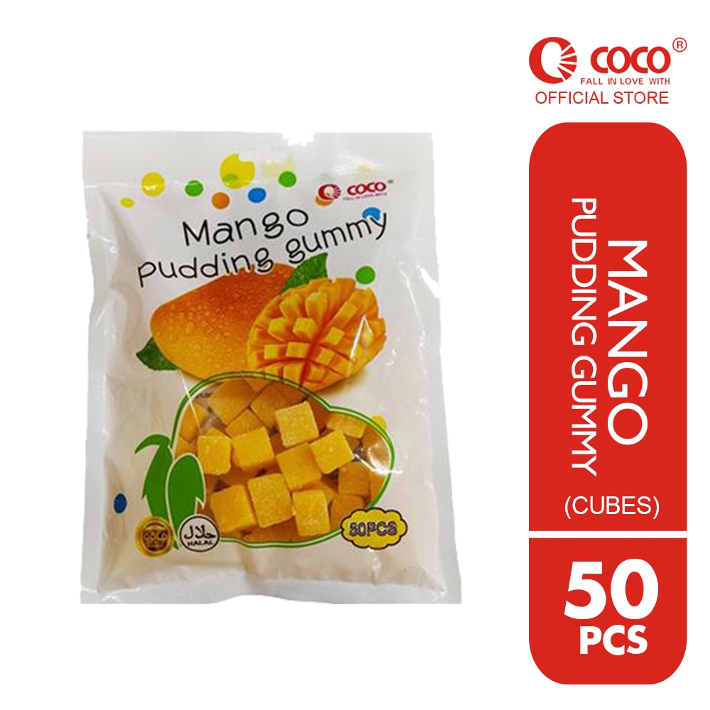 Mango Pudding Gummy Cube Shopee Philippines