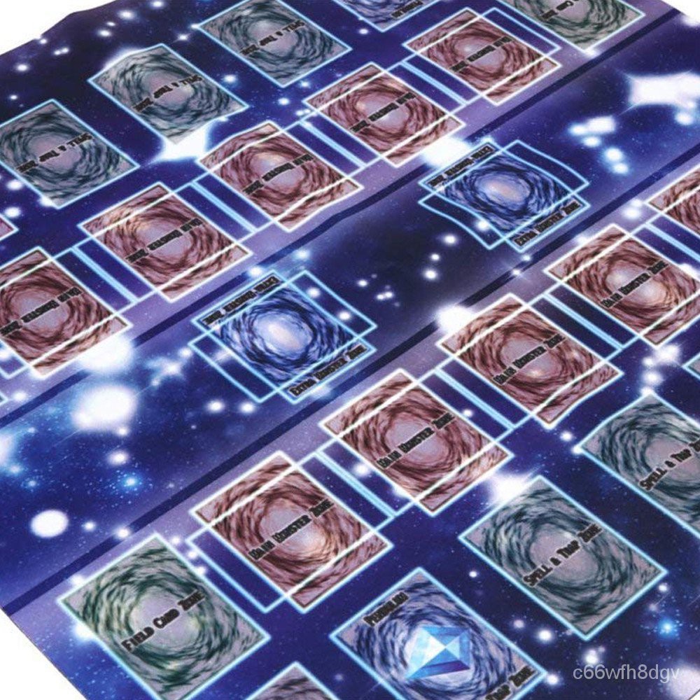 Yu-gi-oh Card Game Pad Rubber Play Mat 60x60cm Galaxy Style Competition Pad Playmat for Yu-gi-oh Card Play AS Show 