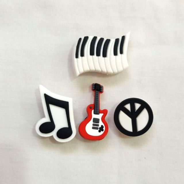 music croc charms