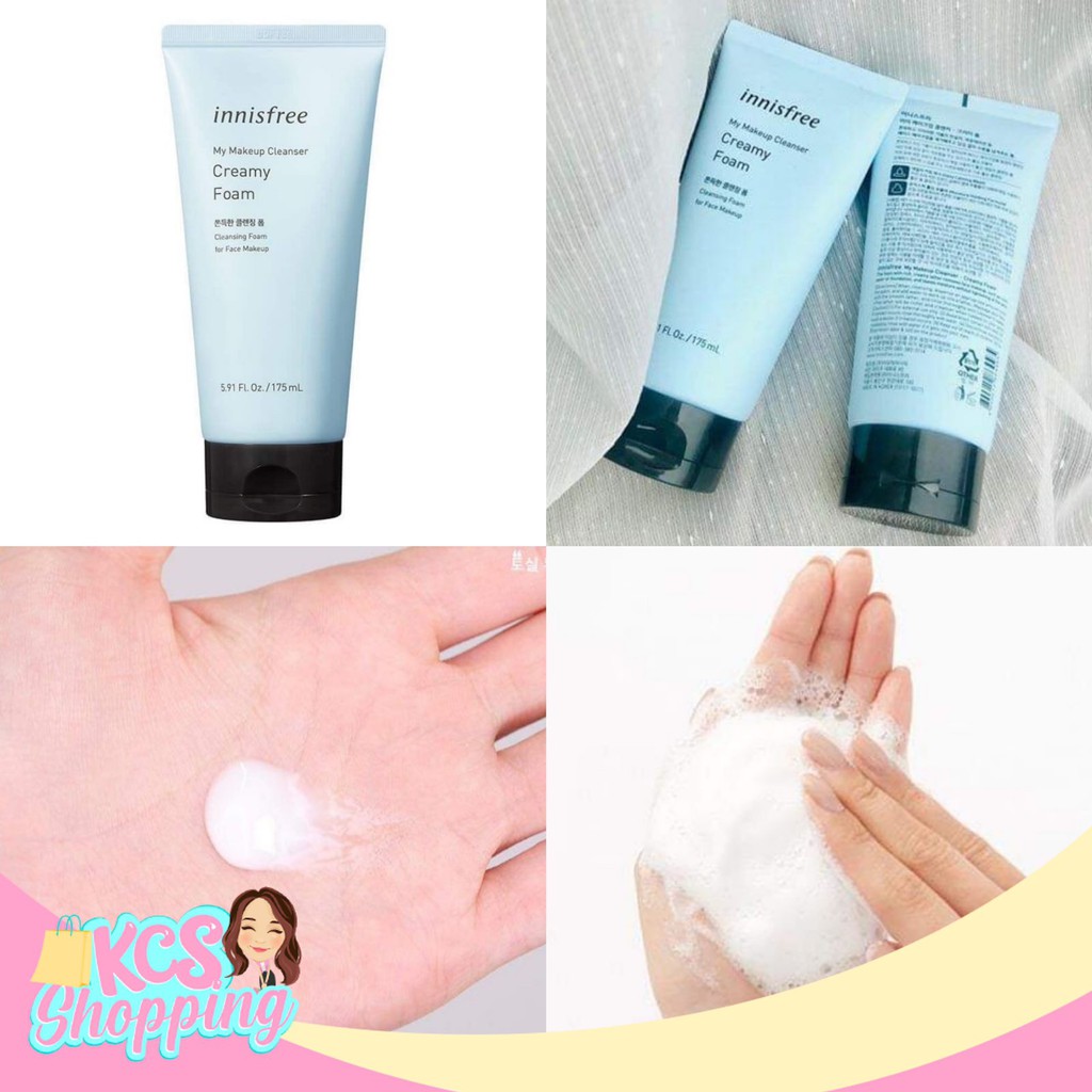 innisfree my makeup cleanser creamy foam