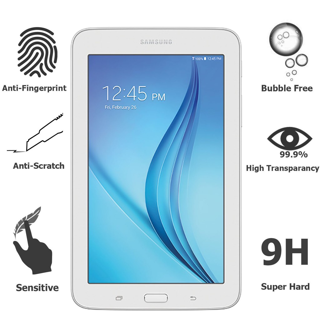 Tempered Glass Screen Protector For Samsung Galaxy Tab E Lite 7.0" SM-T113 
