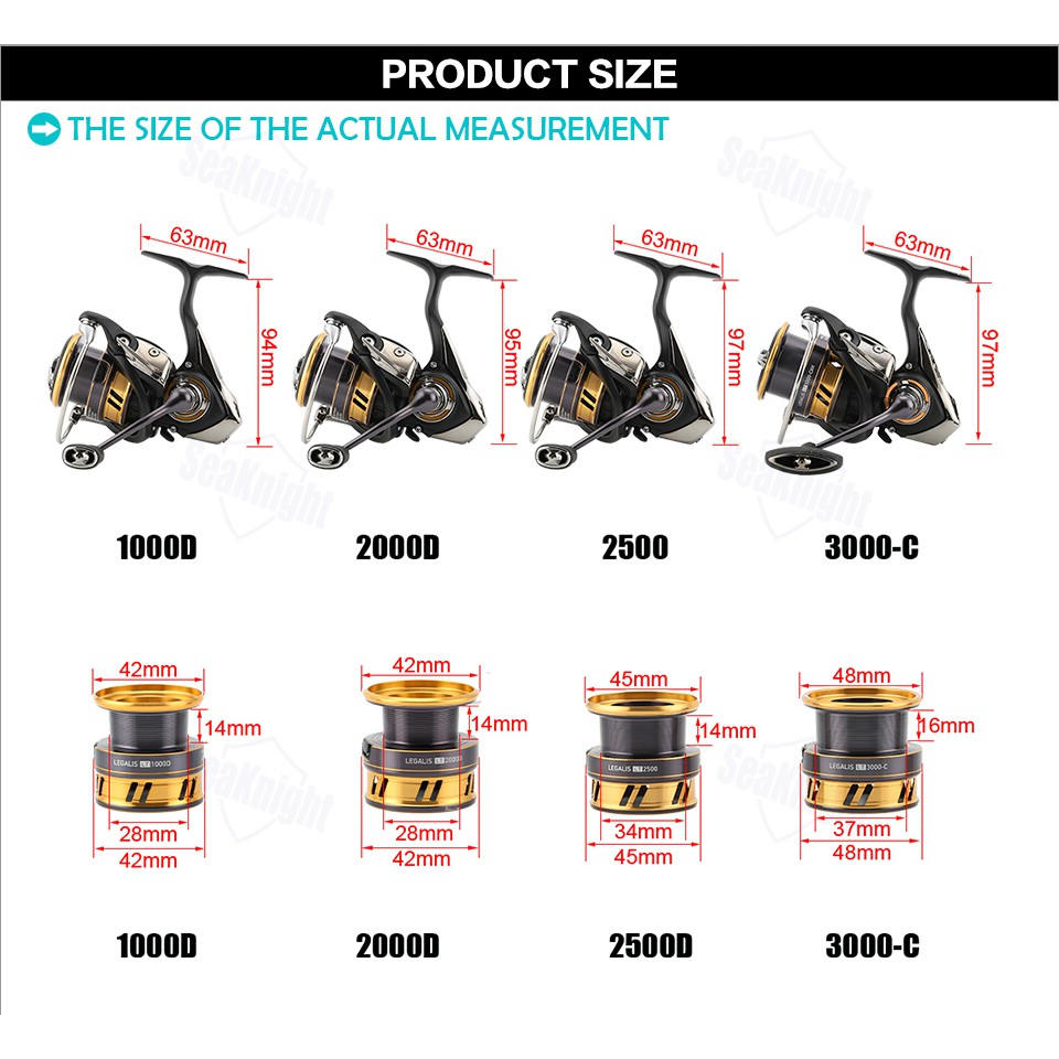 daiwa legalis 1000d