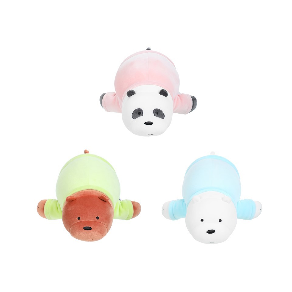 Miniso We Bare Bears Lying Plush Toy Series 2 Shopee Philippines 1804