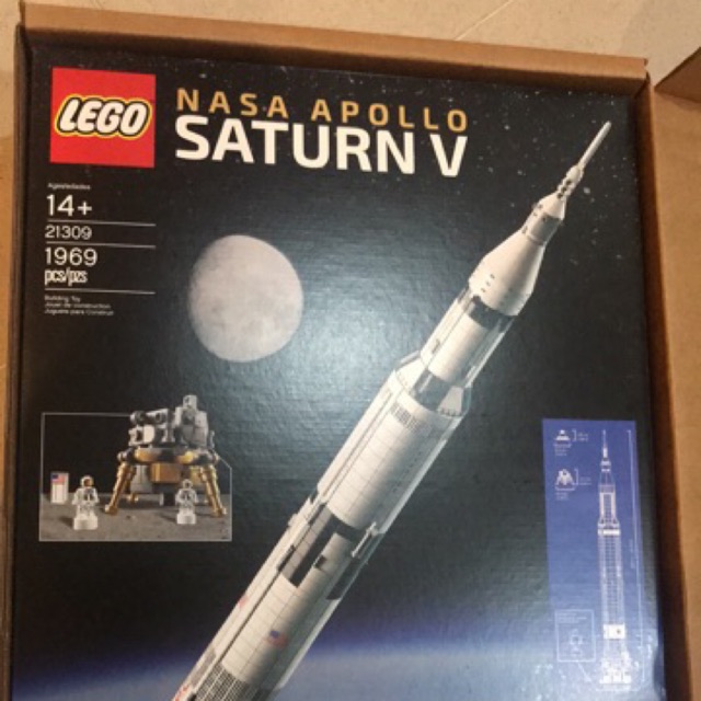 lego nasa apollo saturn v