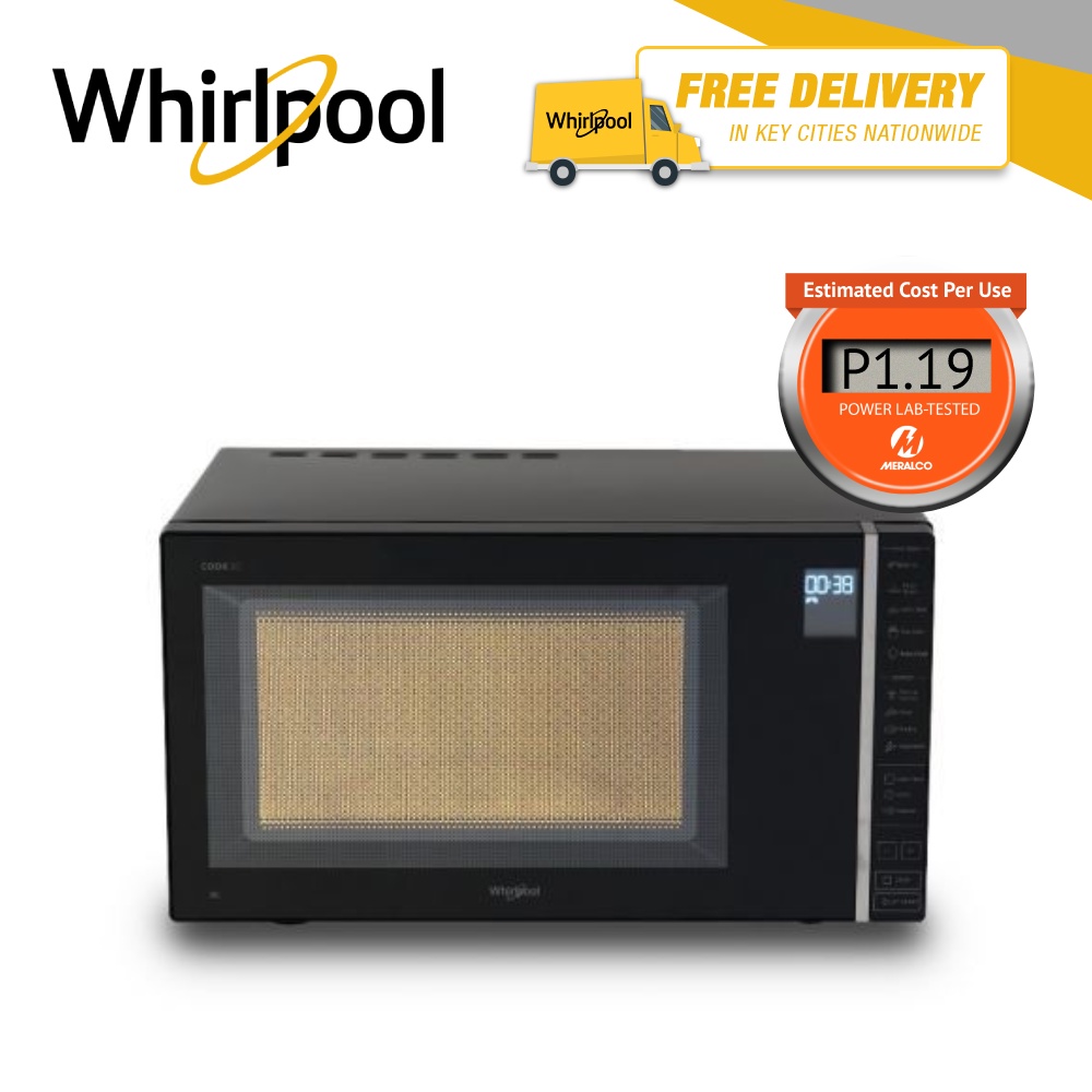 Whirlpool 30 Liter Digital Microwave Oven MWP301 BL (Black) | Shopee ...