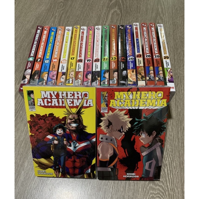 MY HERO ACADEMIA Volumes 1 to 20 (English) | Shopee Philippines