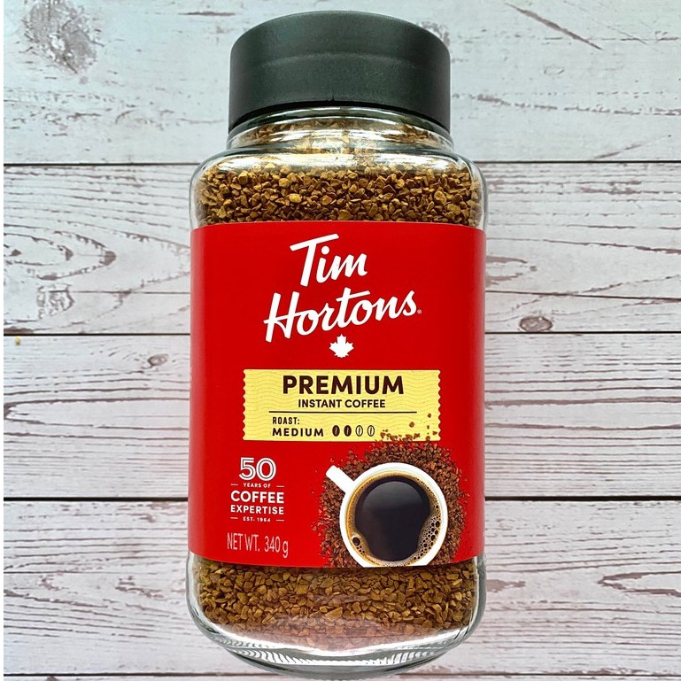NEW Tim Hortons Premium Instant Coffee Medium Roast, 340 g (Canada