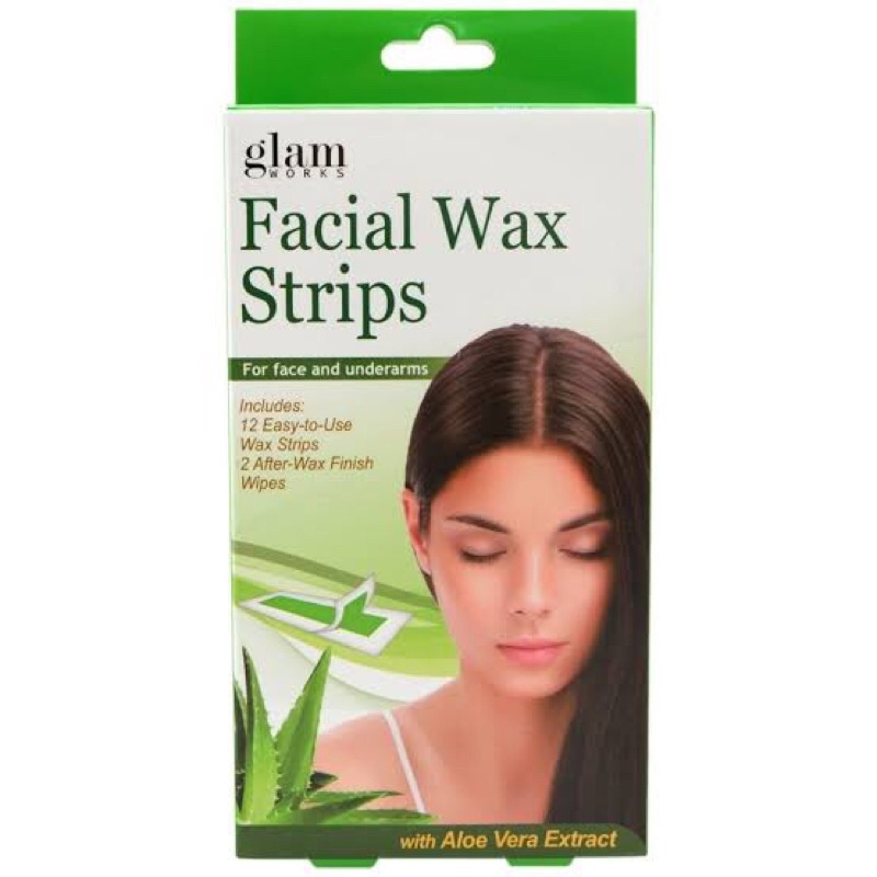 Glamworks Facial Wax Strips Shopee Philippines