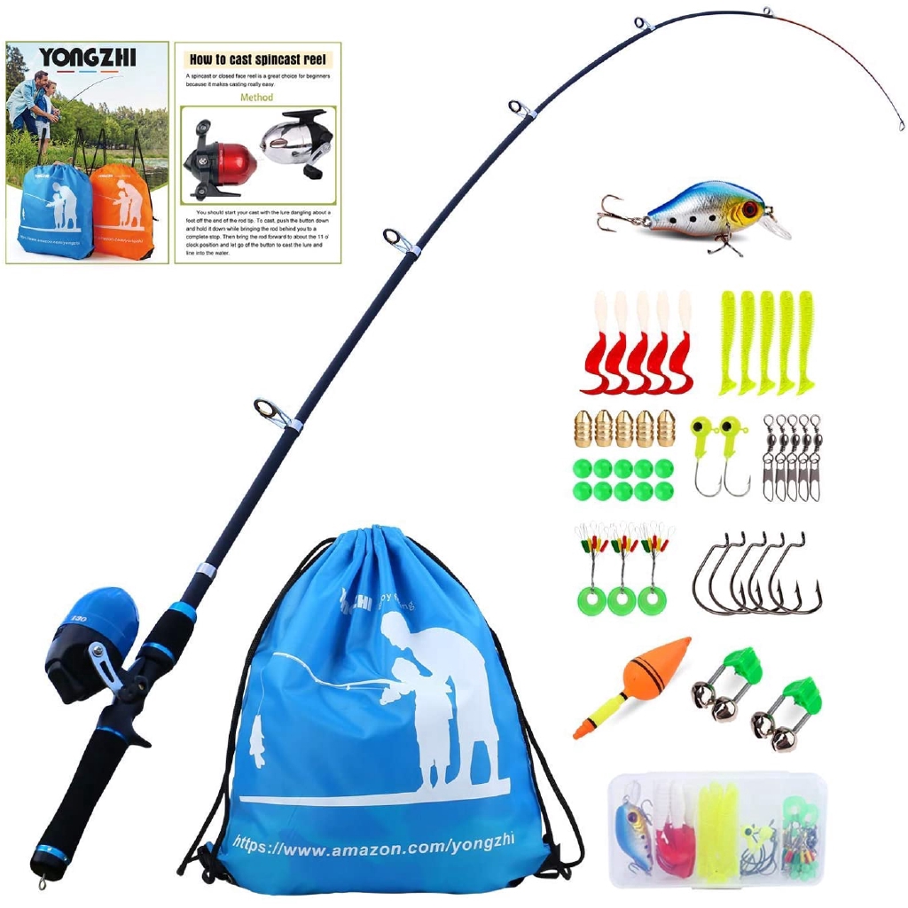 push button rod and reel combo