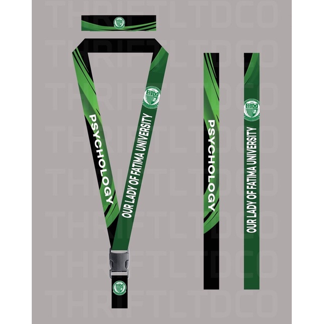 Our Lady of Fatima OLfU Psychology Id Lace Lanyard | Shopee Philippines