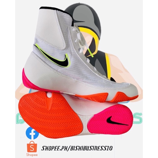 nike men's machomai mid boxing shoes