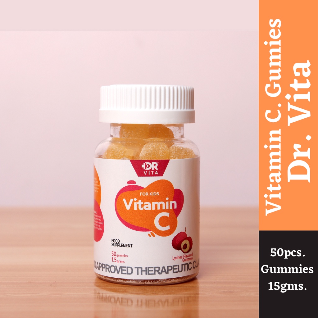 Dr. Vita for KIDS Vitamin C Gummies (50pcs.) Shopee Philippines