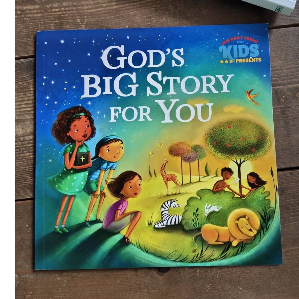 Our Daily Bread For Kids God's Big Story For You (softcover) storybook