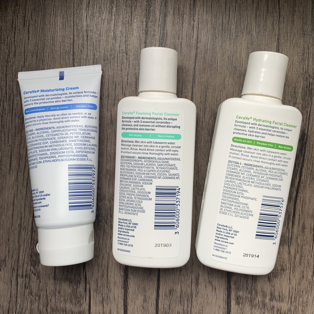 cerave cleanser parabens