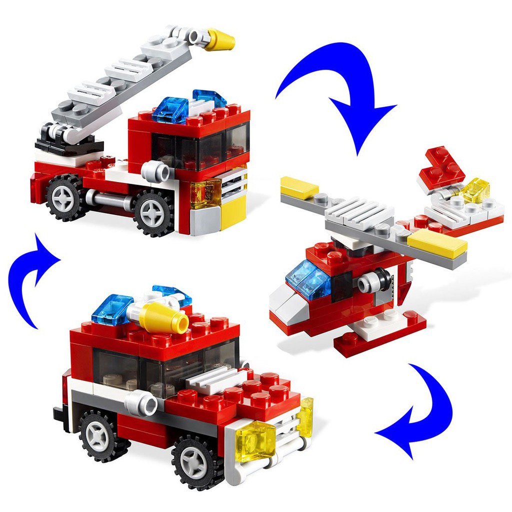 lego mini fire truck