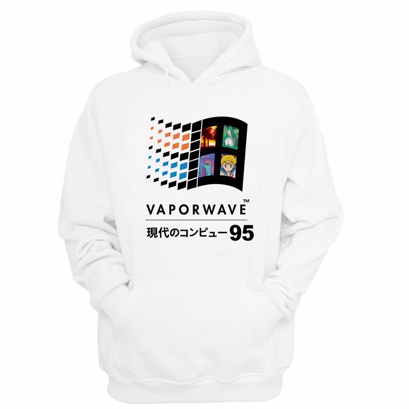 vaporwave aesthetic hoodie