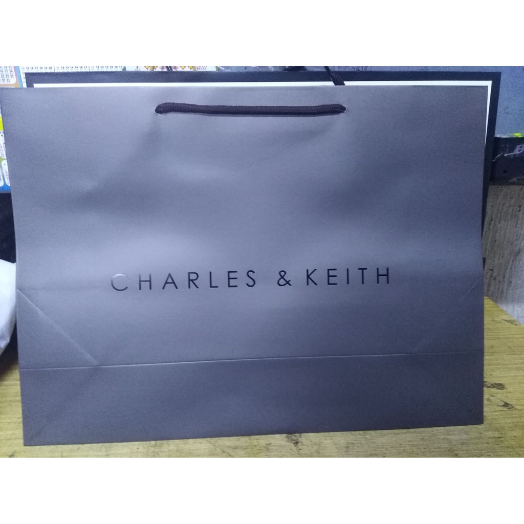 paper bag charles and keith