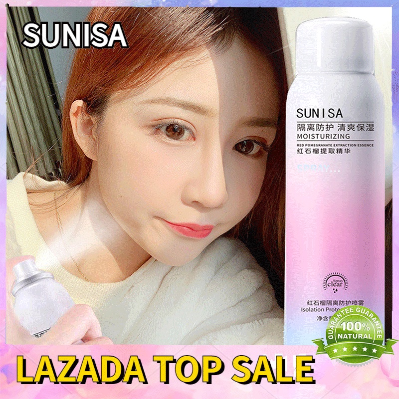 SUNISA Whitening Sunscreen Spray Moisturizing Spray Brighten Sunscreen