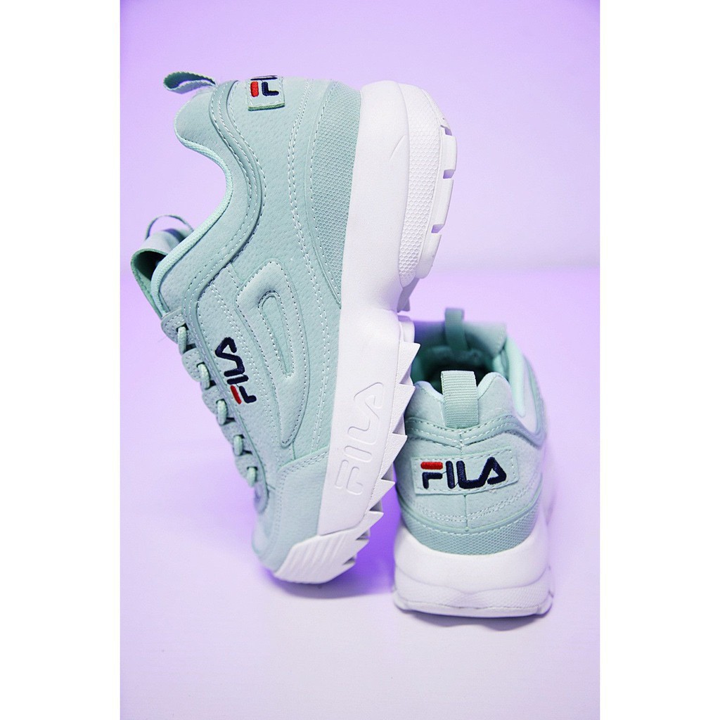 fila disruptor mint green