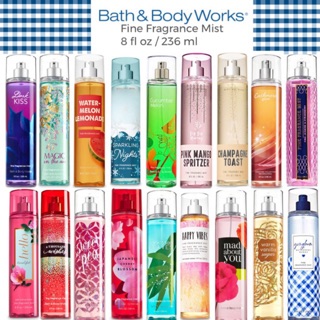 Bath And Body Works Fragrance Mist Batch 10 Shopee