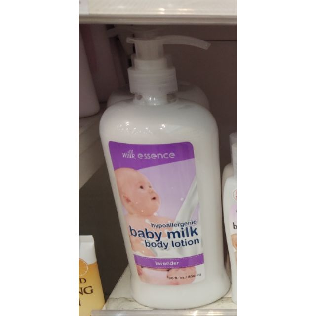 baby milk lotion