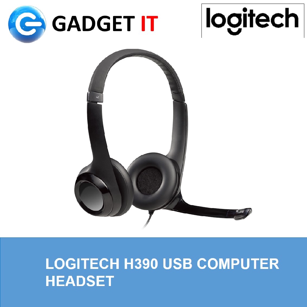 logitech h390 usb computer headset