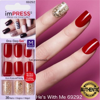 Impress Press On Nails Medium Length Shopee Philippines