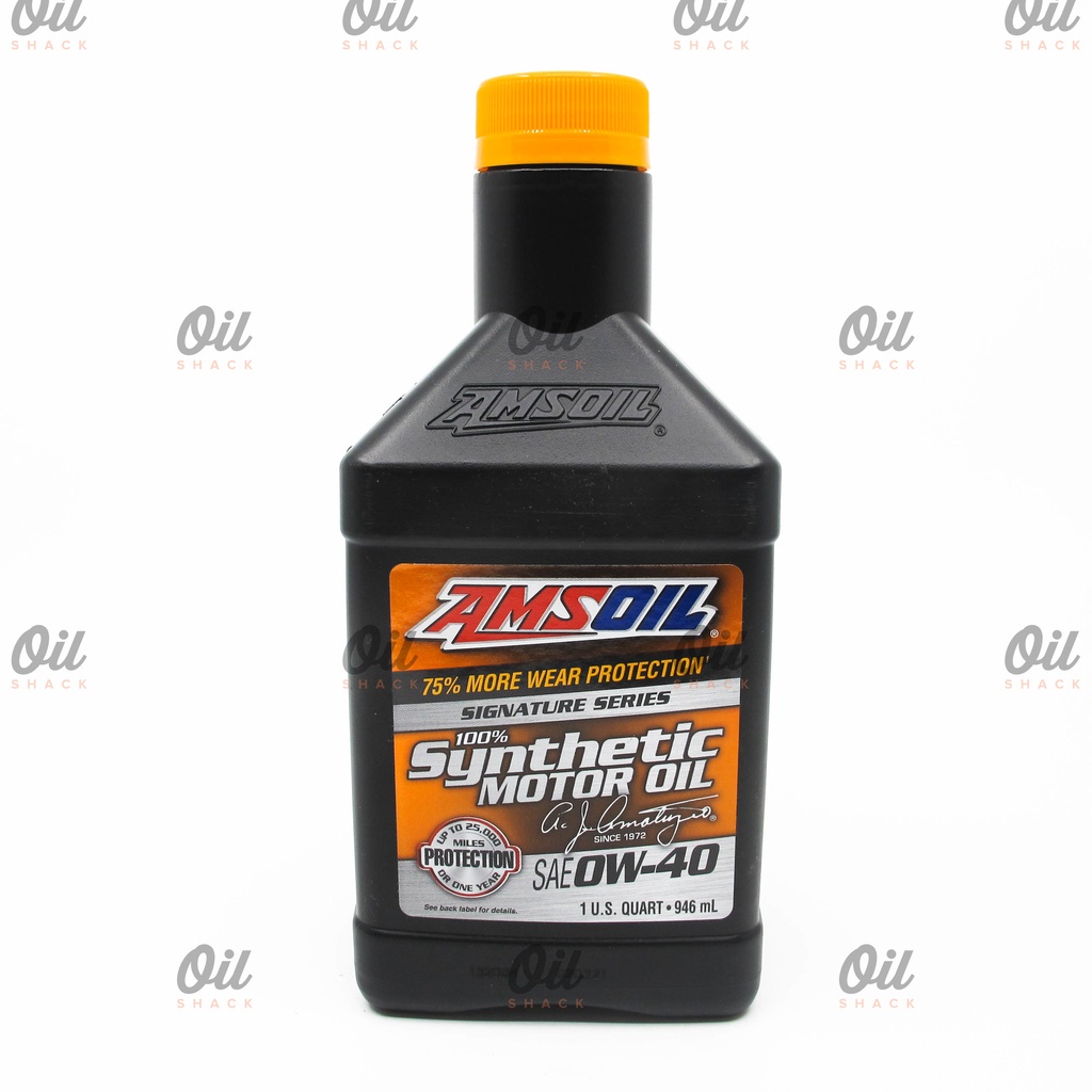 AMSOIL 0W40 SIGNATURE SERIES ENGINE OIL FULLY SYNTHETIC (1 QUART