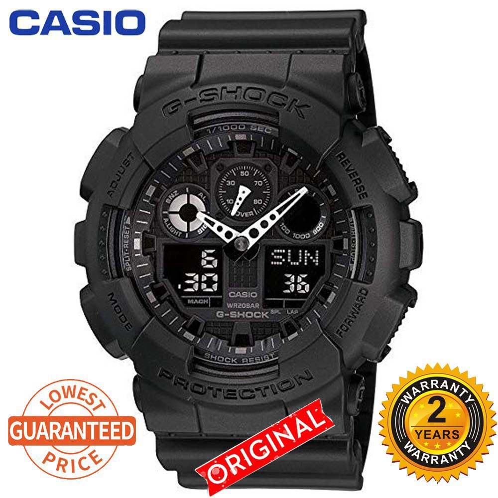 g shock ga 100b 7adr