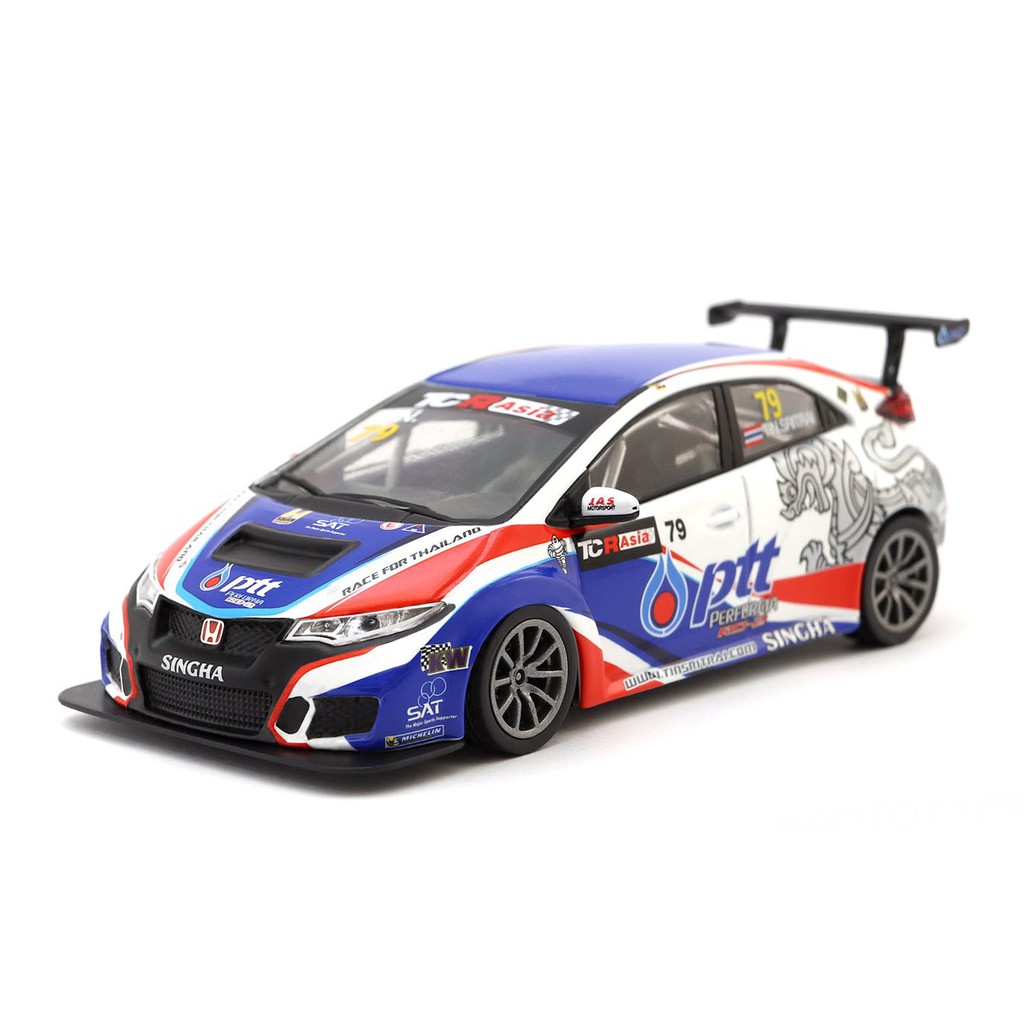 Tarmac Works 1 64 Honda Civic Type R Fk2 Tcr Asia 17 Shopee Philippines