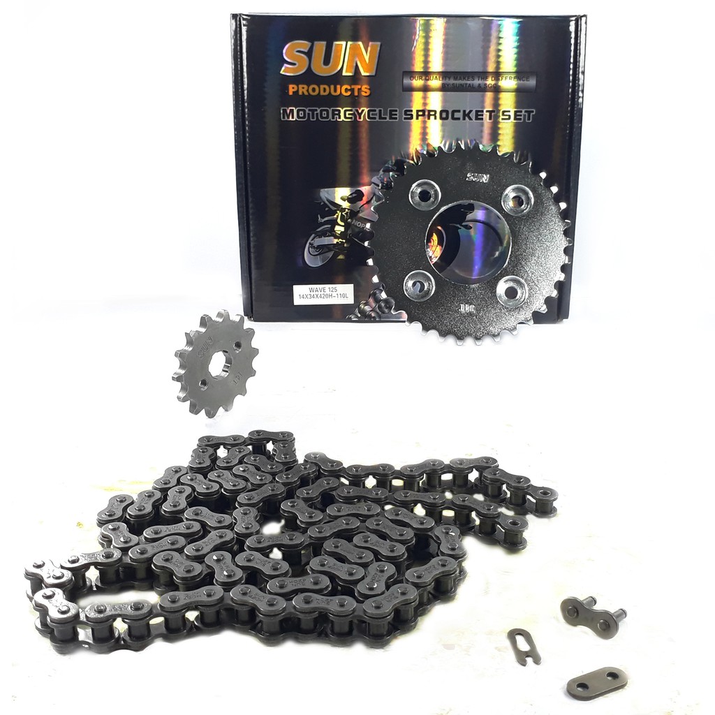 Sun Sprocket Set for Wave 125 Shopee Philippines
