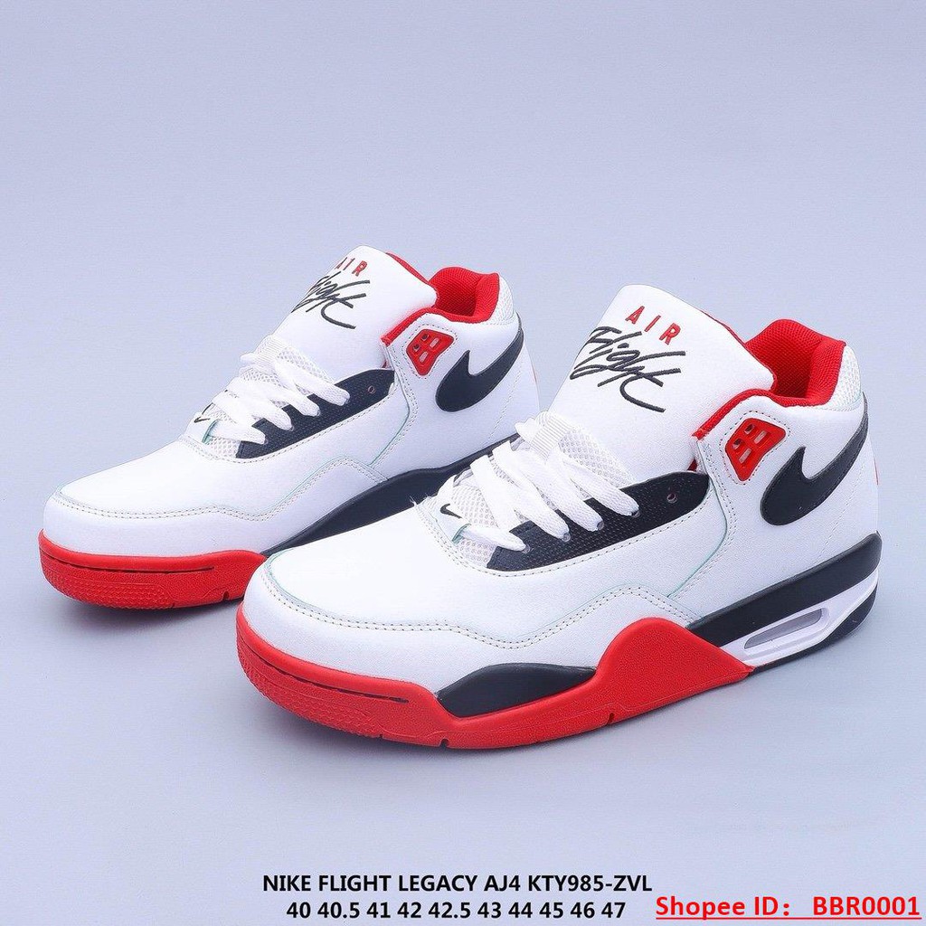 nike flight white red