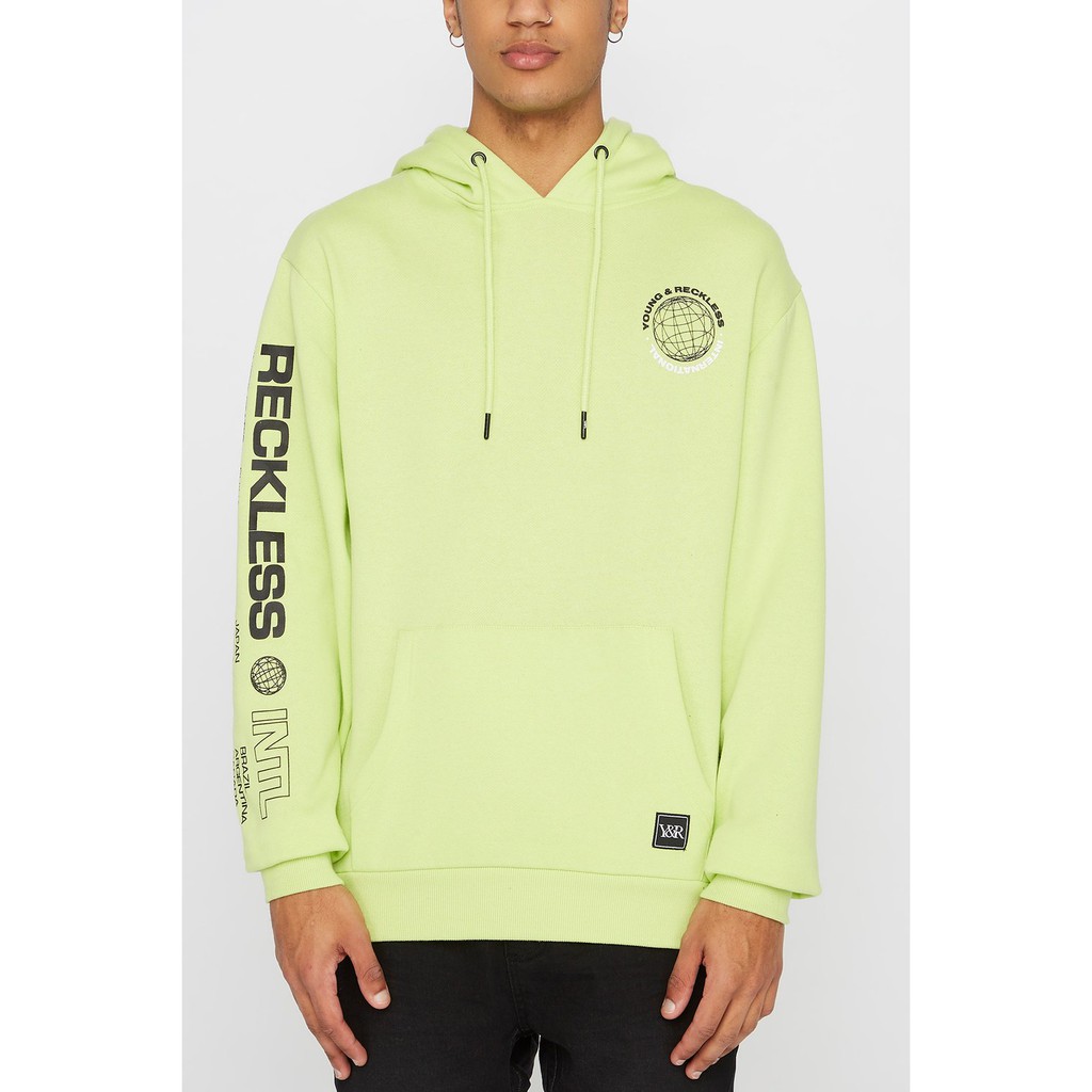 young and reckless yellow hoodie