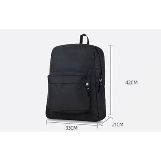 【Philippine cod】 247 Waterproof backpack Korean Style High School College Student plain color bac #2