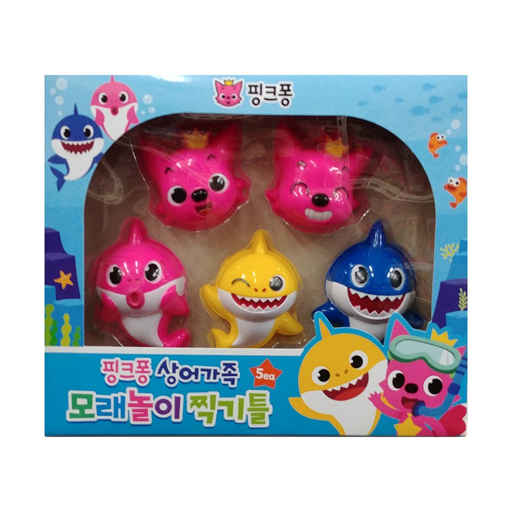 pinkfong baby shark toothbrush playset