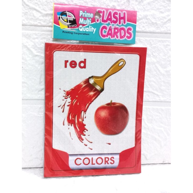 Educational Flashcards Shapes and Colors 4"x5" Shopee Philippines