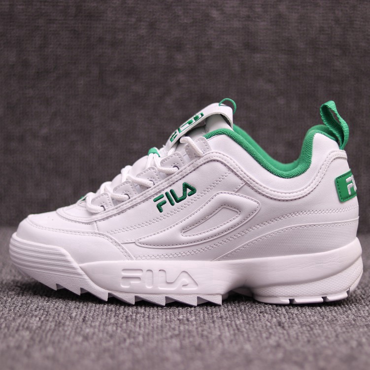 fila disruptor multicolor & white shoes