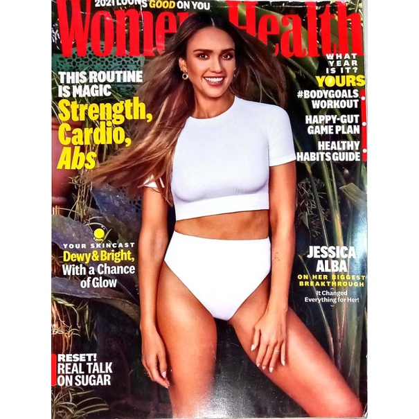 Women's Health, January/February 2021 PRELOVED Magazine Shopee