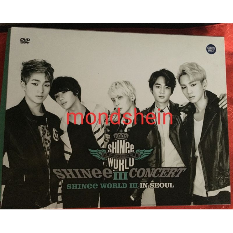 SHINee World III Concert in Seoul DVD | Shopee Philippines