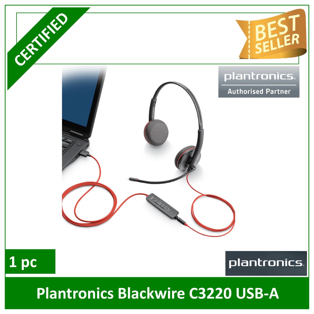 plantronics redwire headset