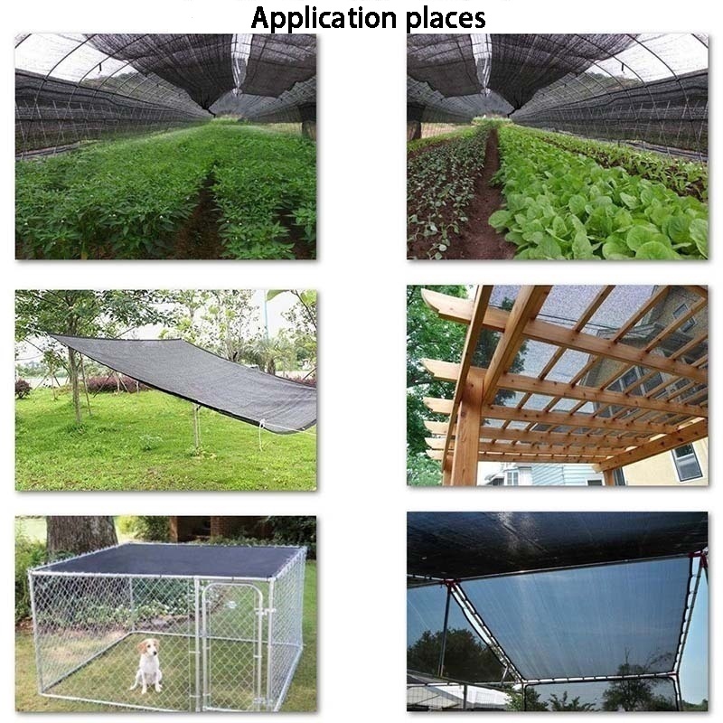 Anti-UV Sunshade Net Garden Net 90% Sunshade Plant Greenhouse Cover 1*2M/2*3M/3*5M