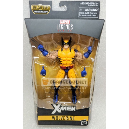 Marvel Legends Wolverine (NO BAF, NEW) Apocalypse wave | Shopee Philippines