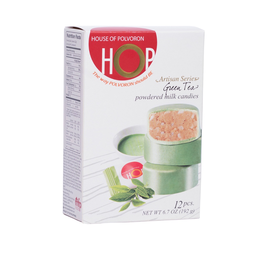 House of Polvoron Green Tea Box 12pcs 192g Shopee Philippines
