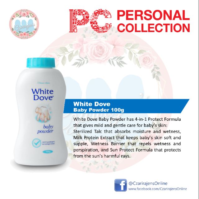 dove talcum powder