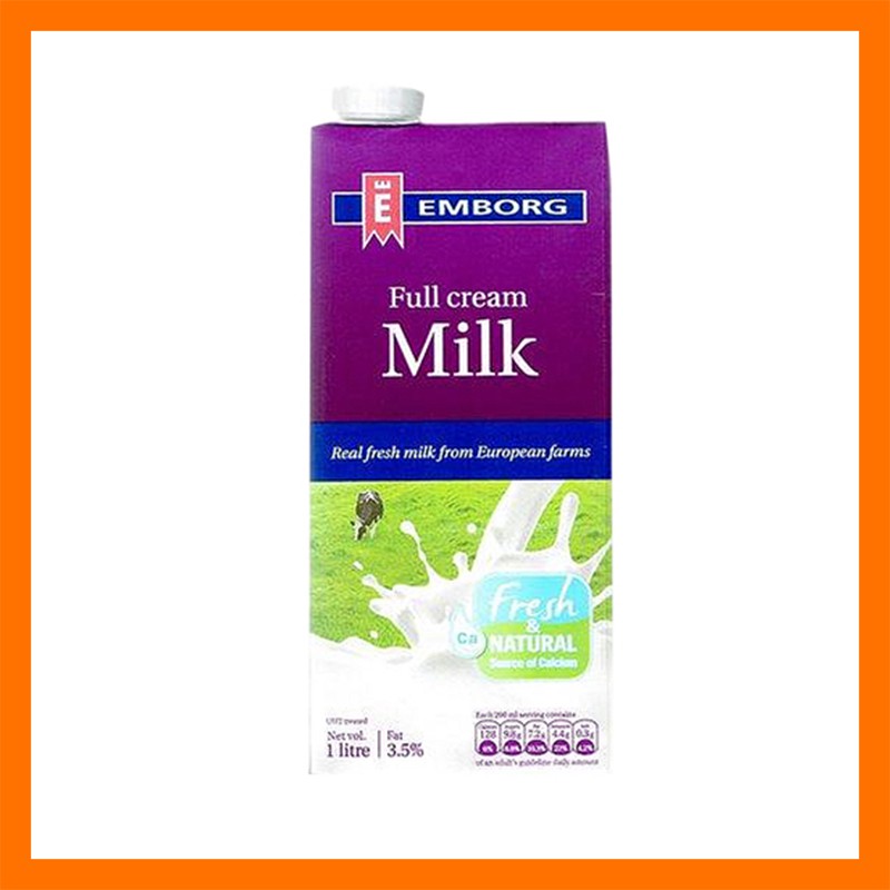 Emborg Full Cream Milk 1l Shopee Philippines